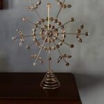 Vintage Metal Snowflake Tree Topper – Glitter Brass Decor photo review