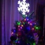 Lighted Snowflake Christmas Tree Topper photo review