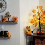 2 Pack Fall Lighted Maple Tree 48 LED Lights  photo review