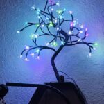 48 LED Artificial Lighted Cherry Blossom Tree  photo review
