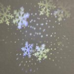 Silver LED Snowflake Star Tree Topper with 3D Rotating Lights photo review