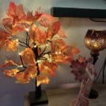 2 Pack Fall Lighted Maple Tree 48 LED Lights  photo review