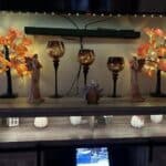 2 Pack Fall Lighted Maple Tree 48 LED Lights  photo review